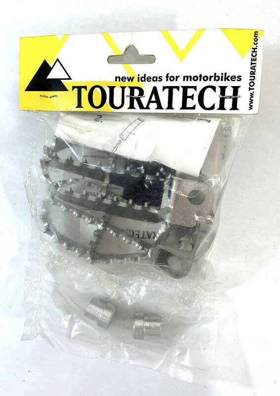 TOURATECH / ツアラテック Low footpegs made of stainless steel for Husqvarna TE 250/310/450/510 from 09