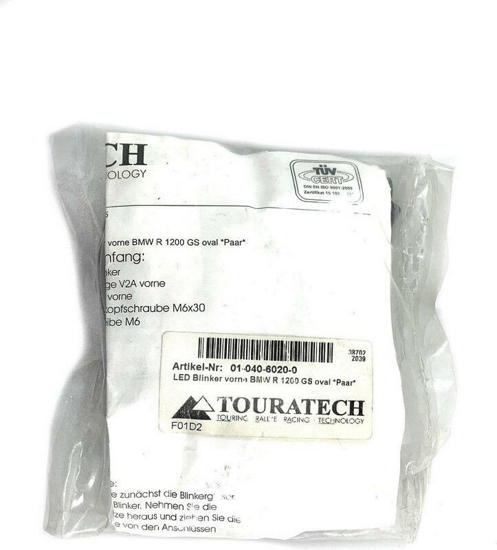 TOURATECH / ツアラテック LED indicators front BMW R 1200 GS oval pair