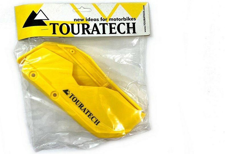 TOURATECH / ツアラテック R-hand protector GD Open yellow set left+right with TT logo 08-0160-0015-0 glued and packed with saddle rider