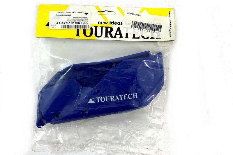 TOURATECH / �ĥ���ƥå� R-Handprotector GD Open blue Set left+right with TT-Logo 08-0160-0014-0 sticked on