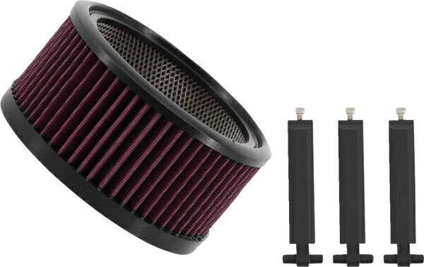 TRASK AIR FILTER BIG PWR ASLT B | TM-1020-BPBK