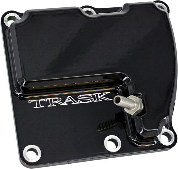 TRASK COVER TRANS VENTED M8 BLK | TM-2041BK