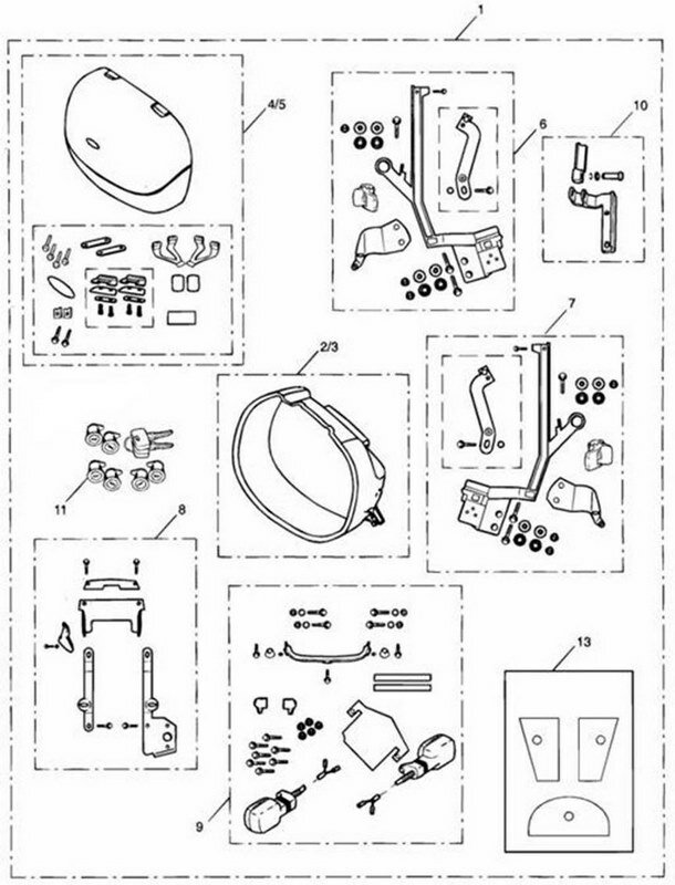 Triumph A9508026 Bracket kit - Fowlers Parts | A9508026