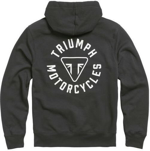 Triumph DIGBY FULL ZIP HOODY ジェットブラック M | MSWS21015_M