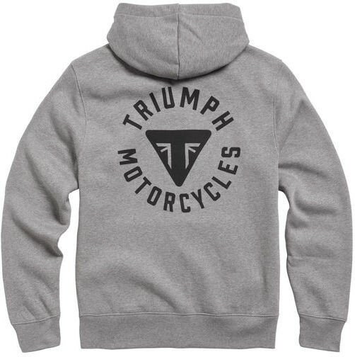 Triumph DIGBY FULL ZIP HOODY GREY MARL S | MSWS21016_S(2.0)