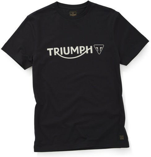 Triumph CARTMEL T-SHIRT ジェットブラック XL | MTSS20036_XL