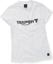 Triumph MELROSE LADIES T-SHIRT WHITE XXS | MTSS20056_XXS