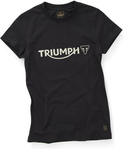 Triumph MELROSE LADIES T-SHIRT ジェットブラック M | MTSS20057_M