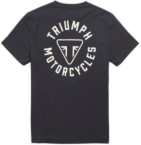 Triumph NEWLYN T-SHIRT ジェットブラック L | MTSS21028_L