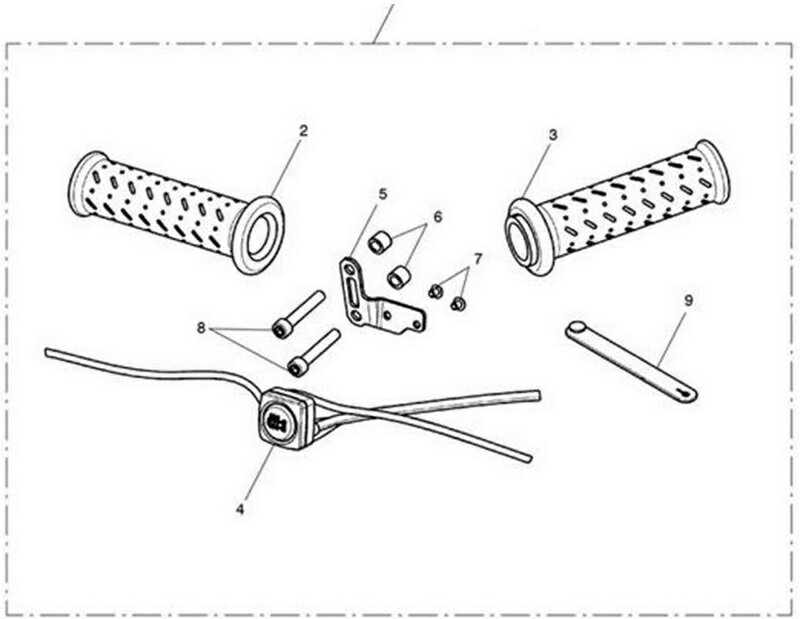 Triumph Switch Heated Grips | T2043333