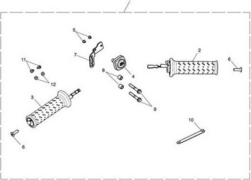 Triumph Switch Heated Grip | T2043336