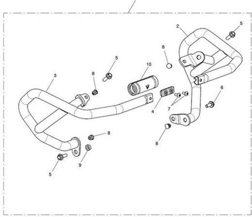 Triumph Protection Bar LH | T2087601