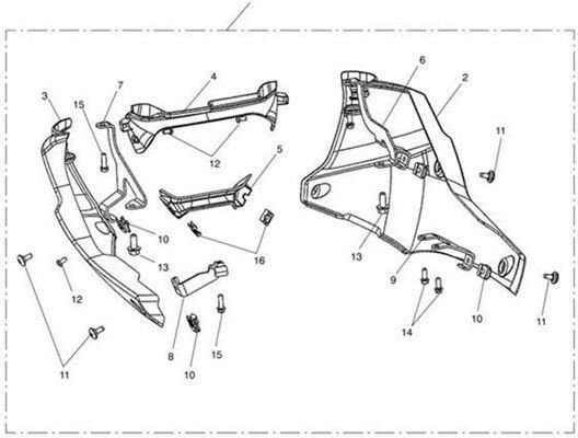 Triumph Panel Bellypan RH | T2303143-NS