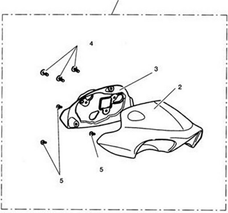 Triumph Fascia Flyscreen | T2307577