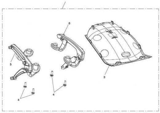 Triumph Undertray Mldg Machined | T2309199