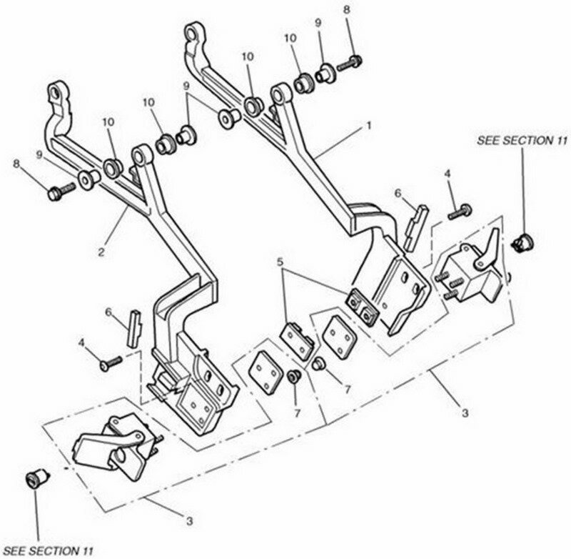Triumph Mounting rubber | T2350479