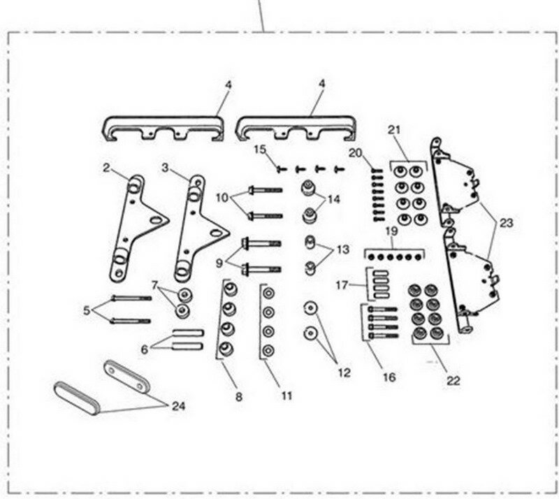 Triumph Pannier Mount Inner RH | T2350804