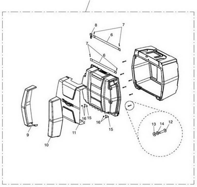 Triumph Lid- Capping- LHS T2353144 | T2353144