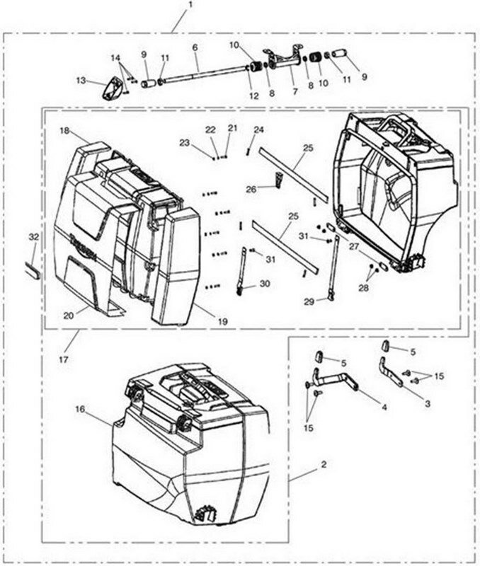 Triumph Pannier 3rd Mount LH | T2353188