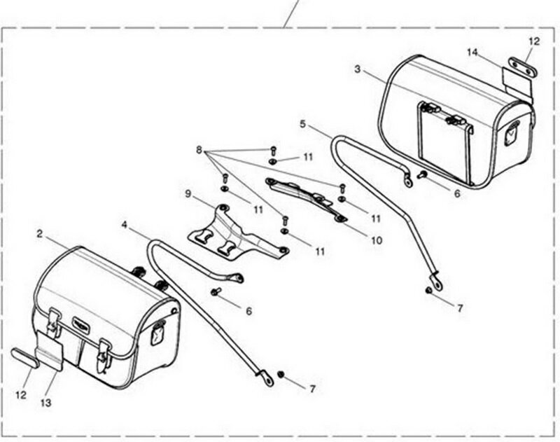 Triumph Reflector Bracket LH | T9510272