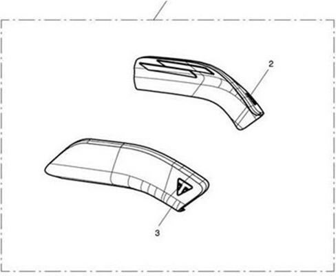 Triumph Swingarm Protector RH | T9640199