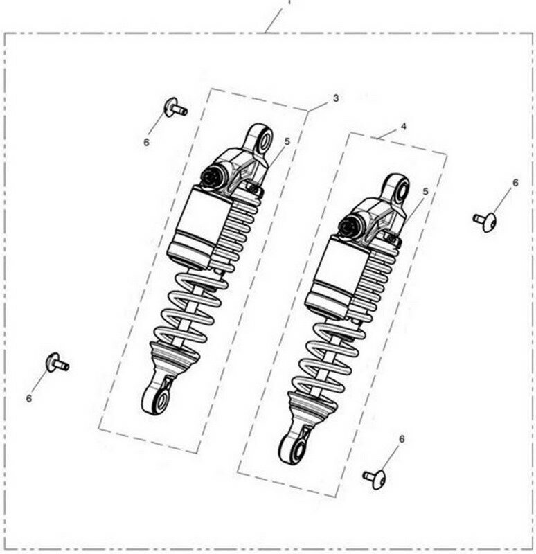 Triumph RSU KIT for Triumph Bonneville（ボンネビル） T100 # TRIUMPH - Online | T9640224