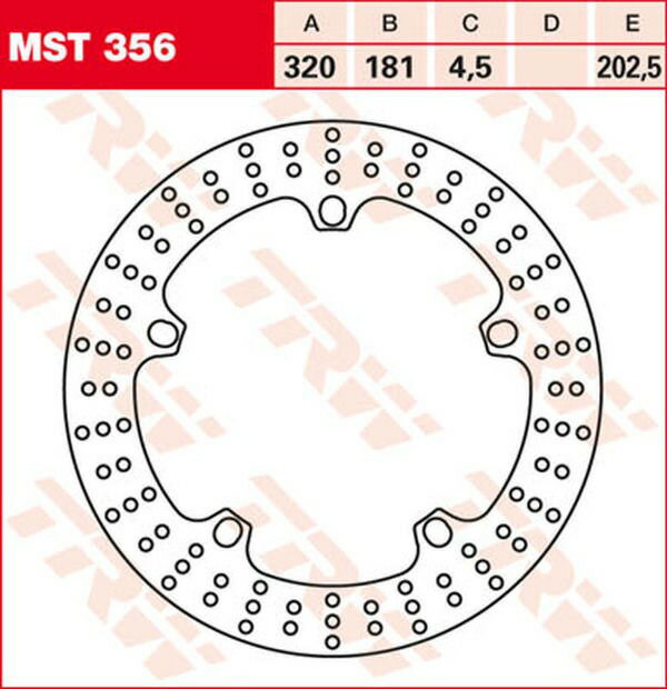 TRW ROTOR TRW MST356 | MST356