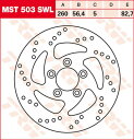 TRW REAR BRAKE DISC XL SWEPT LEFT | MST503SWL