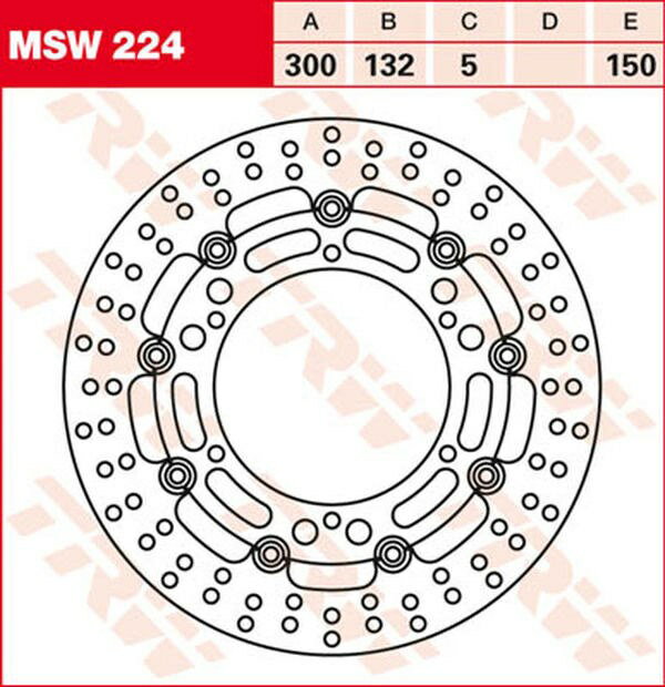 TRW ROTOR TRW MSW224 | MSW224