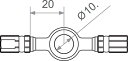 TRW BANJO CONNECTOR M10 SL | MV10K00A