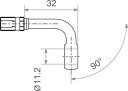 TRW BANJO 7/16" 90 SL | MV11D90A