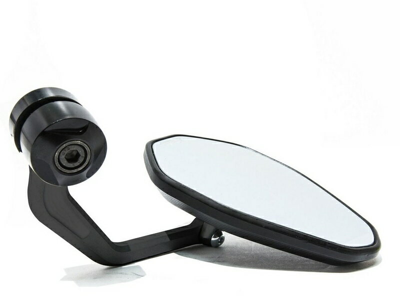 Valtermoto / バルターモト Street ハンドルバーエンド ミラー UNI ブラック | SPX11 00