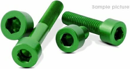 Valtermoto / バルターモト シリンダヘッドボルト ?7 M4 L40 グリーン | VMC052 40 S 07