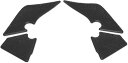 Yamaha / ヤマハ純正 サイドプロテクション グリップパッド l BW3-FRPRT-00-00(2)