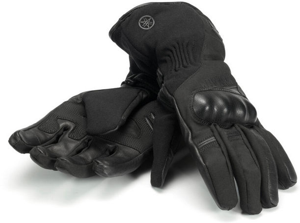 Yamaha / ヤマハ純正 メンズ ウィンター グローブ CHULI ブラック l A20-BG102-B0-0M(2)