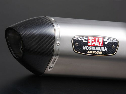 YOSHIMURA / ヨシムラ EEC approved スリップオン R-77S カーボンエンド CB600F HORNET / CBR600F (STC) - チタ?