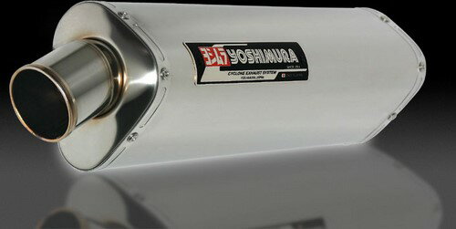 YOSHIMURA / ヨシムラ EEC approved スリップオン Tri-Oval GSX-R600 01-05/750 00-05/1000 01-04 (SS) - ステンレス