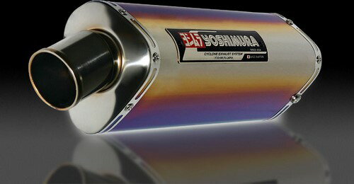 YOSHIMURA / ヨシムラ EEC approved スリップオン Tri-Oval GSX-R600 01-05/750 00-05/1000 01-04 (STB) - チタン ブ?