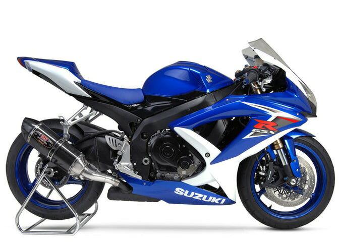 Rakuten - Yoshimura / ヨシムラ USA GSX-R600/750 08-10 R-77 Stainless Slip-On Exhaust- W/ Carbon Fiber Muffler | 1170202