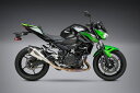 Yoshimura / ヨシムラ USA Ninja 400 18-23/Z400 Alpha T Stainless Slip-On Exhaust- W/ Stainless Muffler | 14710BP520