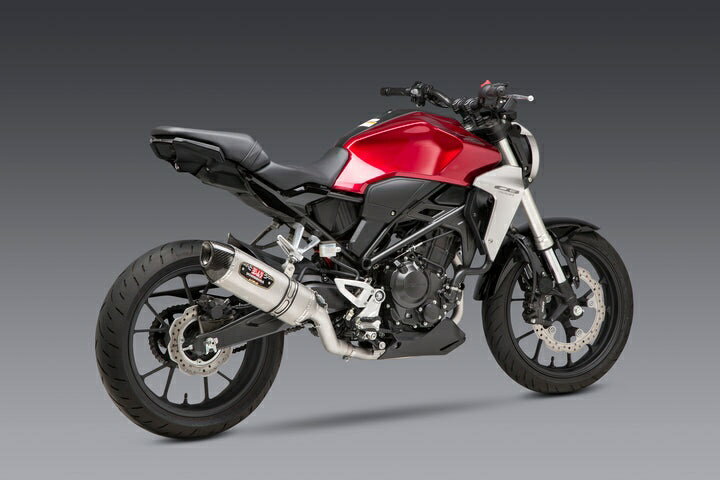 Yoshimura / ヨシムラ USA CB300R 19-21 Race R-77 Stainless Full Exhaust- W/ Stainless Muffler | 12310AJ520
