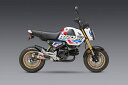 Yoshimura / ヨシムラ USA Grom 2022-23 RS-9T Stainless Slip-On Exhaust- W/ Stainless Muffler | 12122BR520