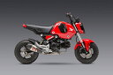 Yoshimura / ヨシムラ USA Grom 2022-23 Race RS-9T Stainless Full Exhaust- W/ Stainless Muffler | 12122AR520