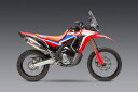 Yoshimura / ヨシムラ USA CRF300L/Rally 21-22 Race RS-4 Stainless Slip-On Exhaust- W/ Stainless Muffler | 123412D520