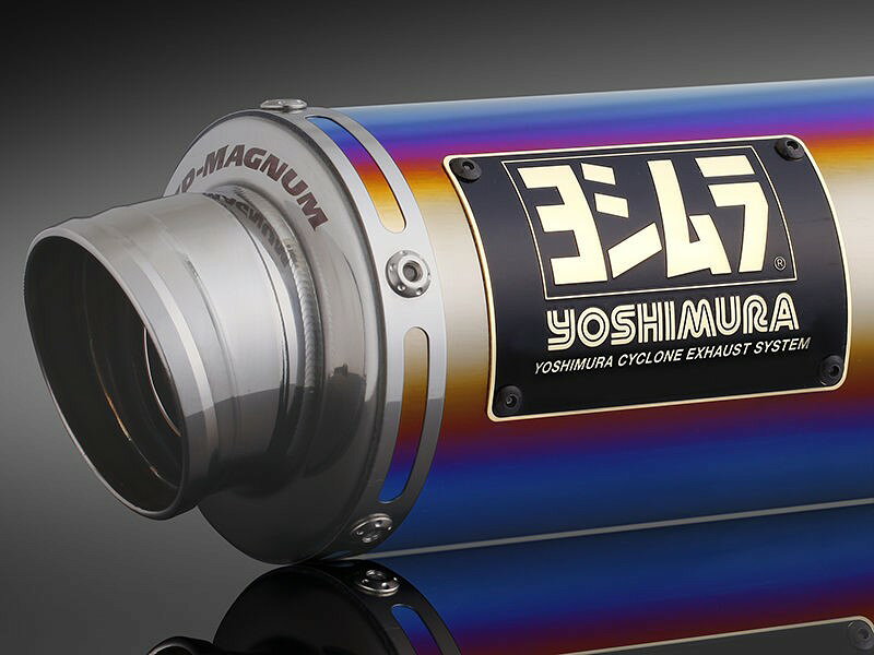 Rakuten - Yoshimura JMCA Full System GP-MAGNUM 115 XMAX 21-- Titanium Blue cover | 110A-319-5U80B