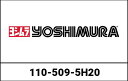 YOSHIMURA / ヨシムラ JMCA approved スリップオン Tri-Oval Dual Exit GSX1300R 08- (SM) - メタル...