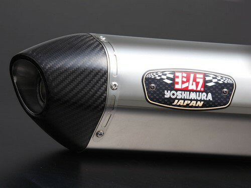 YOSHIMURA / ヨシムラ JMCA スリップオン R-77J カーボンエンド GSX-S750 17 (SSC) - ステンレス スチール