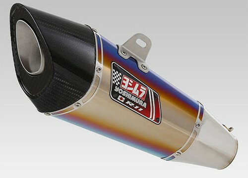 YOSHIMURA / ヨシムラ JMCA approved スリップオン R-11 Dual Exit GSX-R750/600 11- (STB) - チタン ブルー カバ?