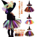 ハロウィン衣装 子供 女の子 魔女 コスチューム コウモリ コスプレ 仮装 多彩スカート ハロウィン 衣装 チュチュスカート 子供 プリンセス キッズ コスチュ...
