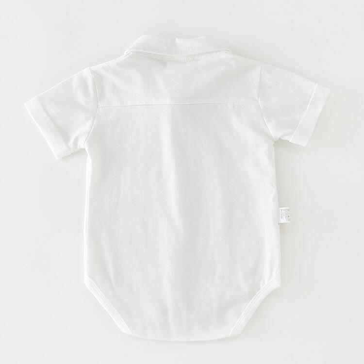 ロンパース カバーオール 男の子 赤ちゃん 子供服 ベビー服 新生児 スナップ式ボタン 半袖 出産祝い 百日祝い 退院 出産準備 幼児 誕生日 保育園 入園式 出かけ フォーマル かっこいい 初節句 七五三 お食い始め 写真 撮影 記念日 春 夏 秋 冬 お宮参り 59/66/73/80/90 2